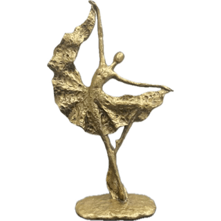 Dancer Figurine in Gold - HER Home Design Boutique